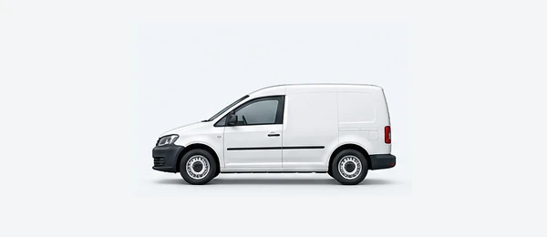 KI-generierte, illustrative Darstellung: Kastenwagen / Caddy