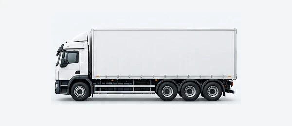 KI-generierte, illustrative Darstellung: 18-Tonner