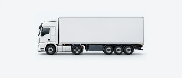 KI-generierte, illustrative Darstellung: Sattelzug Standard (40 t)